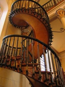 loretto staircase Santa Fe New Mexico