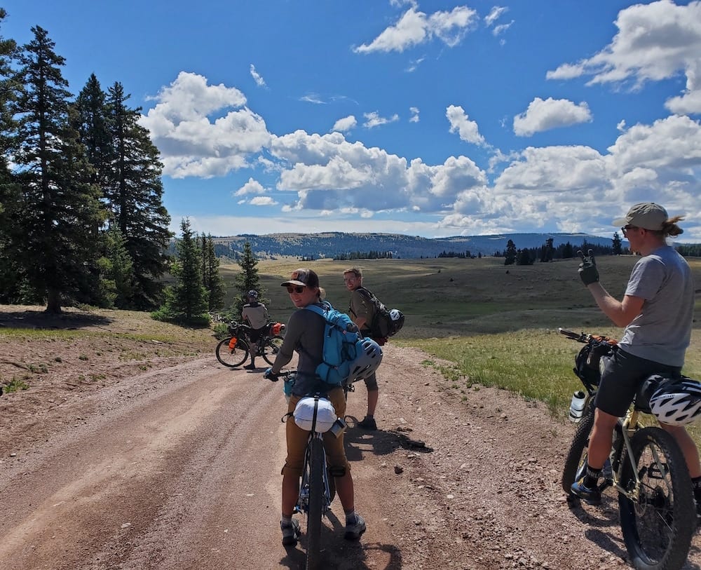 bikebacking on the continental divide trail