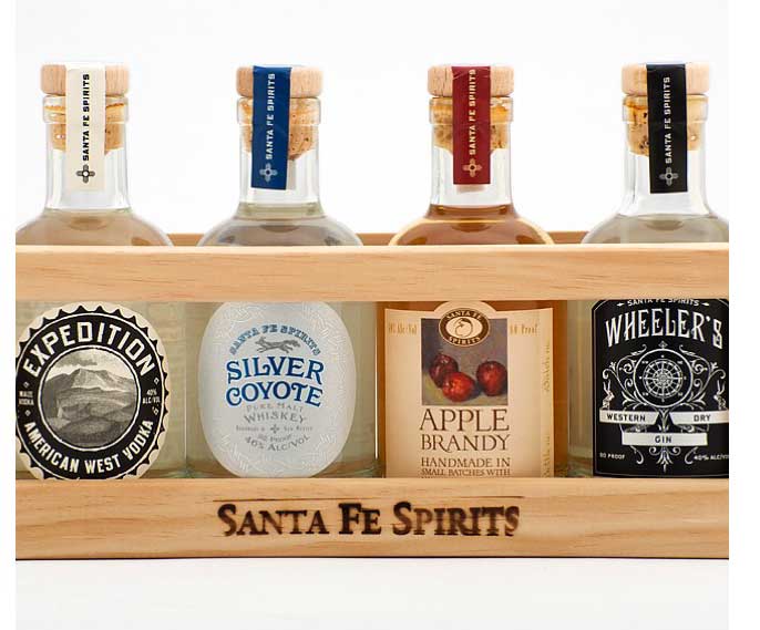 Santa Fe Spirits bottles