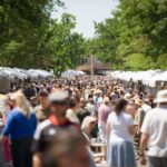 Overview of Indian Market, which brings together hundreds of Native American artists.