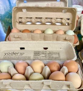 Eggs from Bodhi Farms.