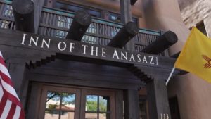 inn of the Anasazi entrance