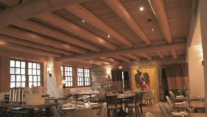 anasazi restaurant lounge and bar dining room in santa fe new mexico