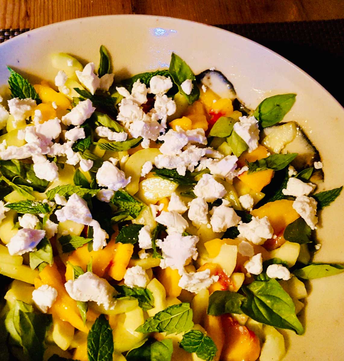 Summer Peach Salad