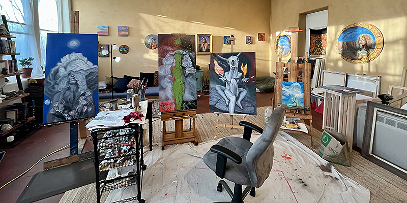 santa fe art studio tour