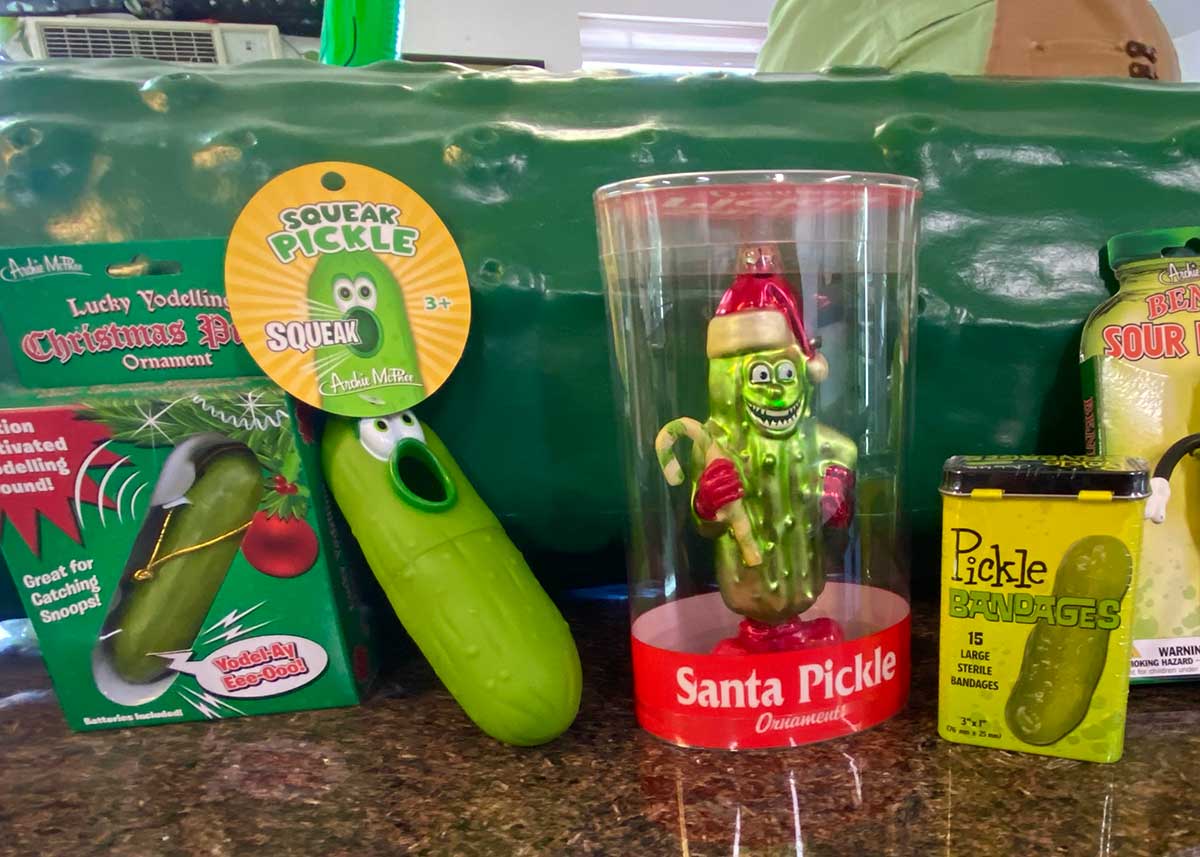 Pickle-themed gifts