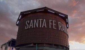 Santa Fe Railyard wter tower