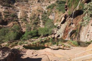 Sitting Bull Falls near Carlsbad