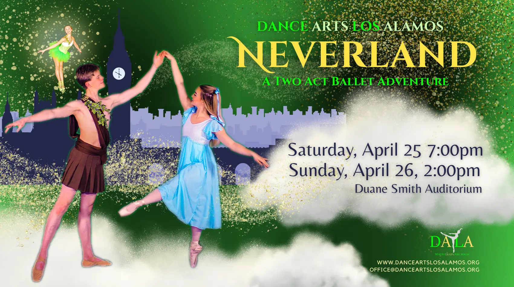 Dance Arts Los Alamos: Spring 2026 Events