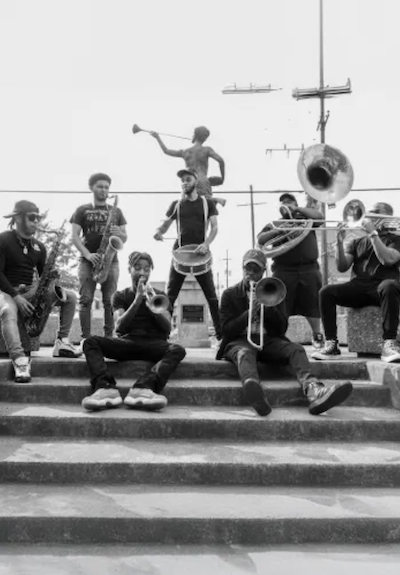 New Breed Brass Band w: Trombone Shorty.