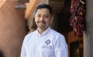 Chef Manuel Fernandez. Bishops Lodge. Santa Fe NM.