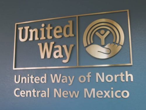 United Way logo embossed.