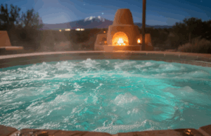 Hot Tub water bubbling