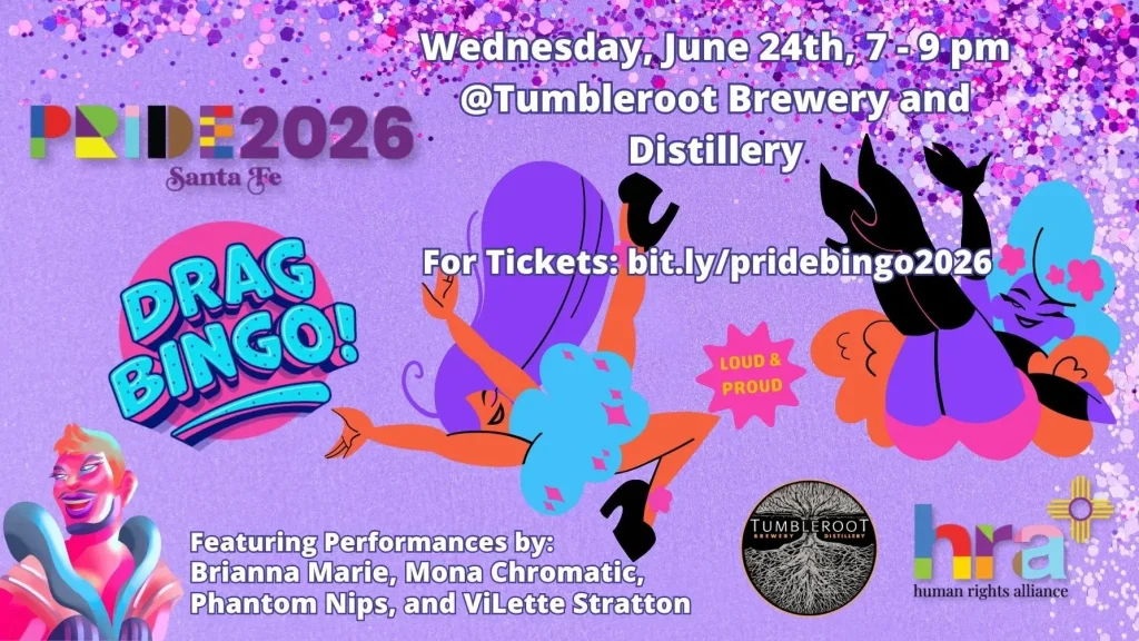 PRIDE Drag Bingo!