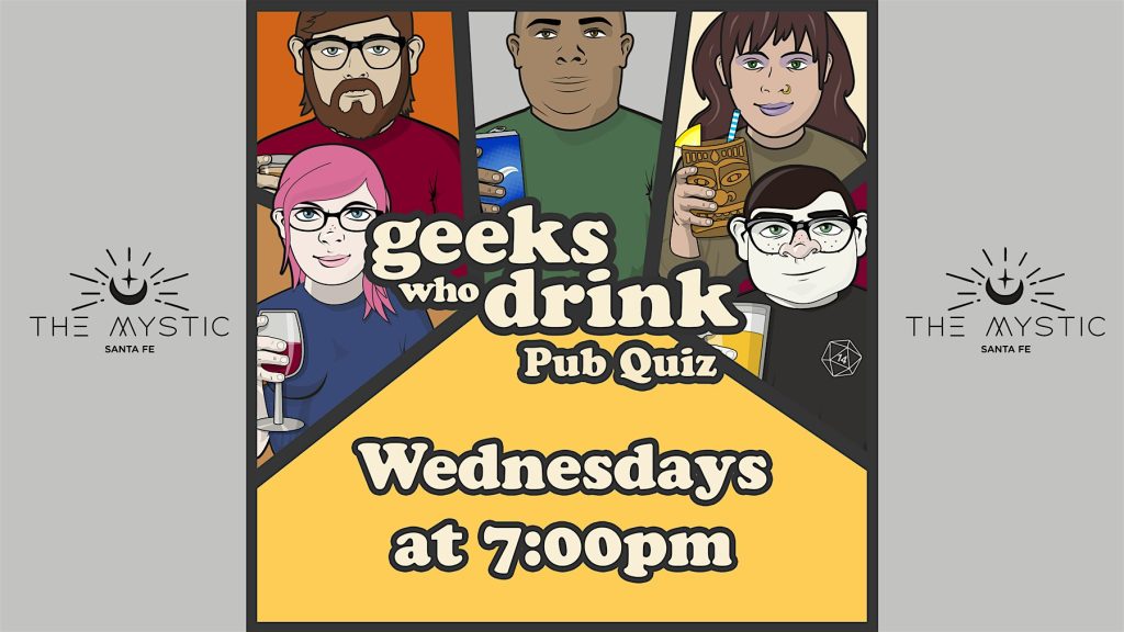 Geeks Who Drink Trivia at The Mystic